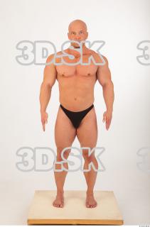 Whole body modeling swim suit photo reference of Sebastian 0041